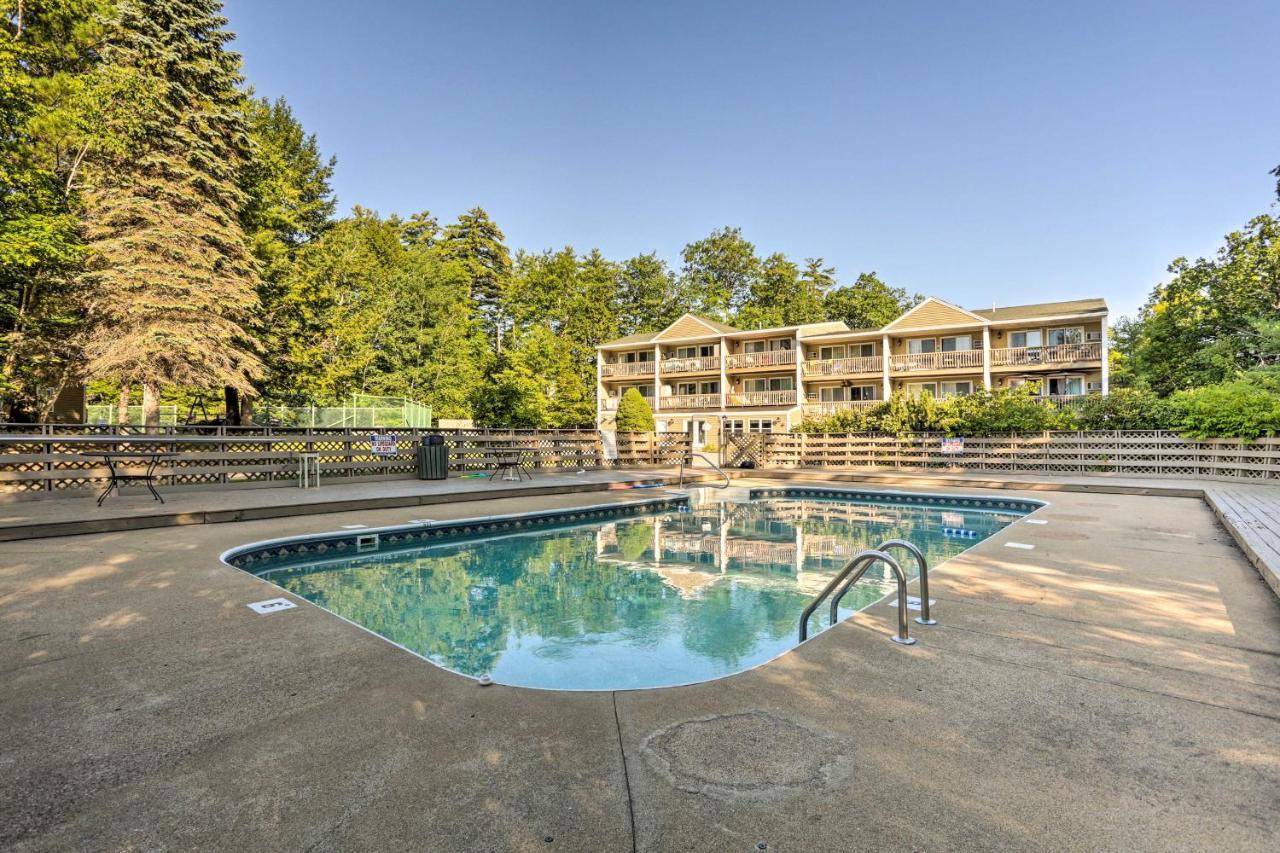Lake Getaway Walk Across Street To Private Beach! Gilford Exterior photo